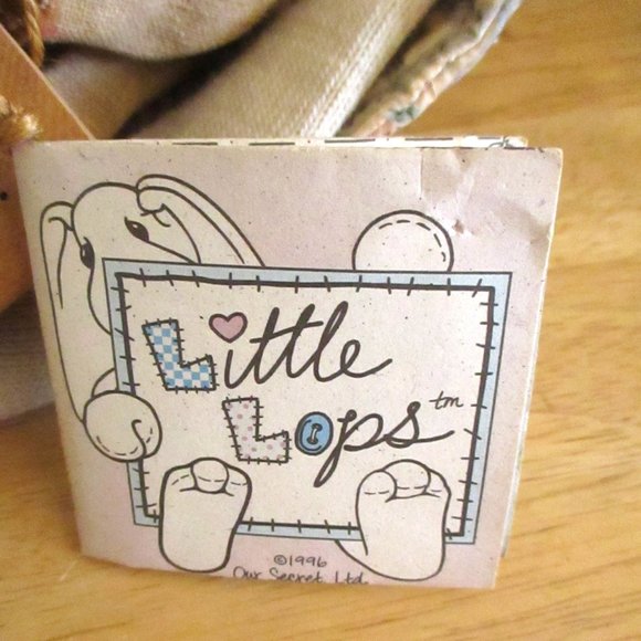 Vintage 1996 Little Lops Guardian Angel Lop Bunny, Wings - Picture 9 of 14